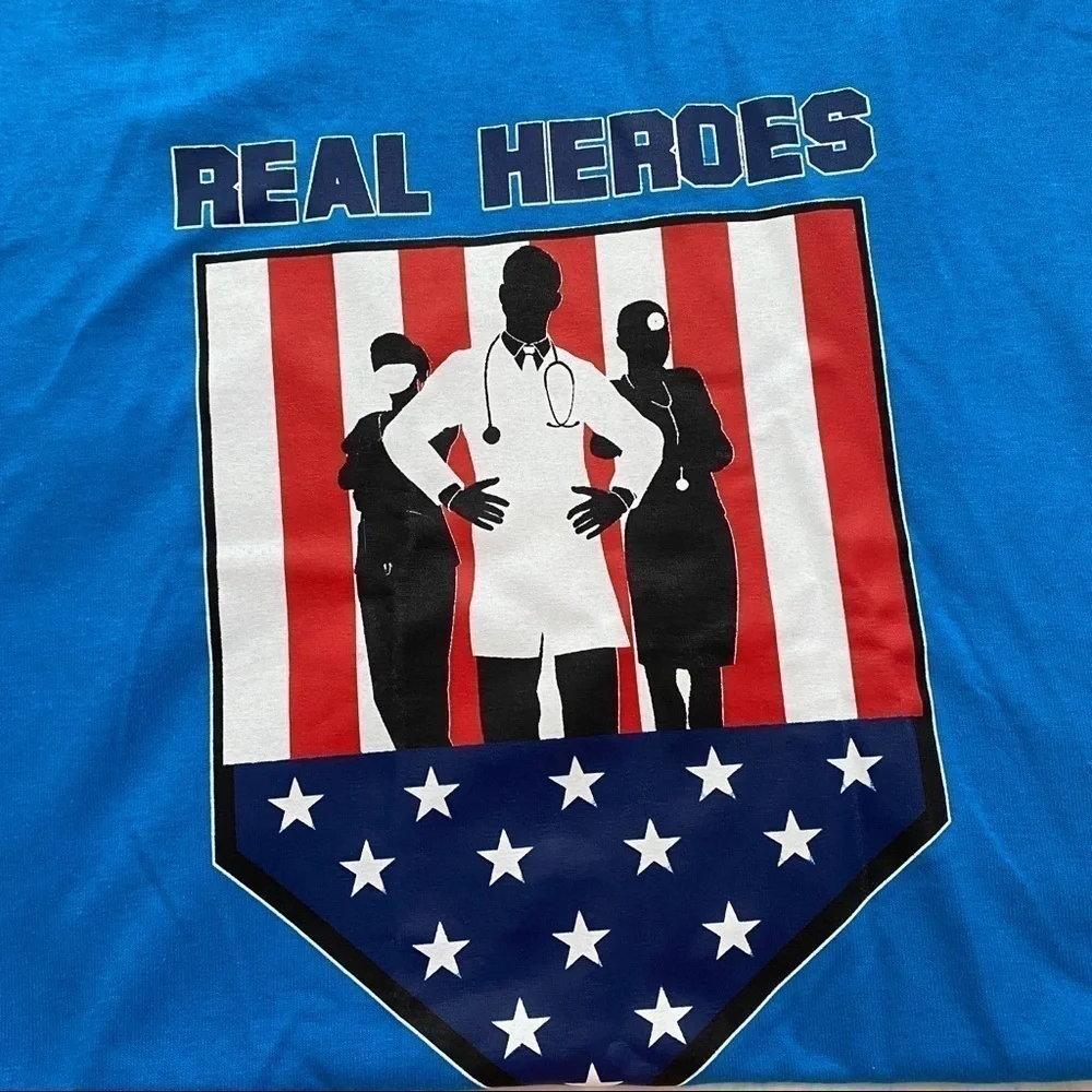 NEW T-Shirt Dedicated To Essential & Front Line Worker Size XL